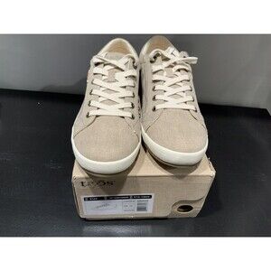 Taos STAR Women's Casual Shoe Oat Wash Canvas Size 10